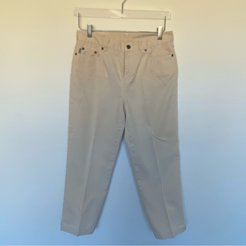 Lauren Jeans Co. Ralph Lauren Chino Crop Ankle Pants | 6P